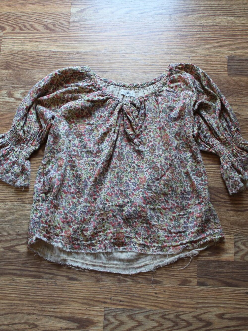 Natural Life Peasant Top